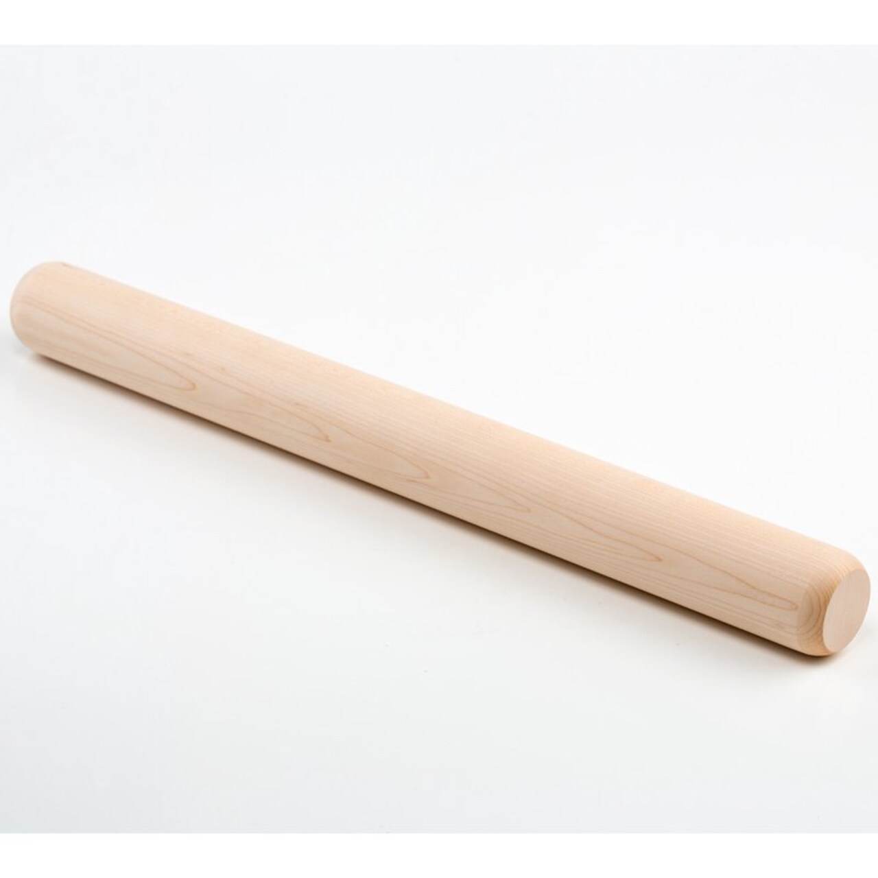 Fletchers Mill Baker's Rolling Pin Classic Dough Roller Handcrafted Hardwood 19 inch